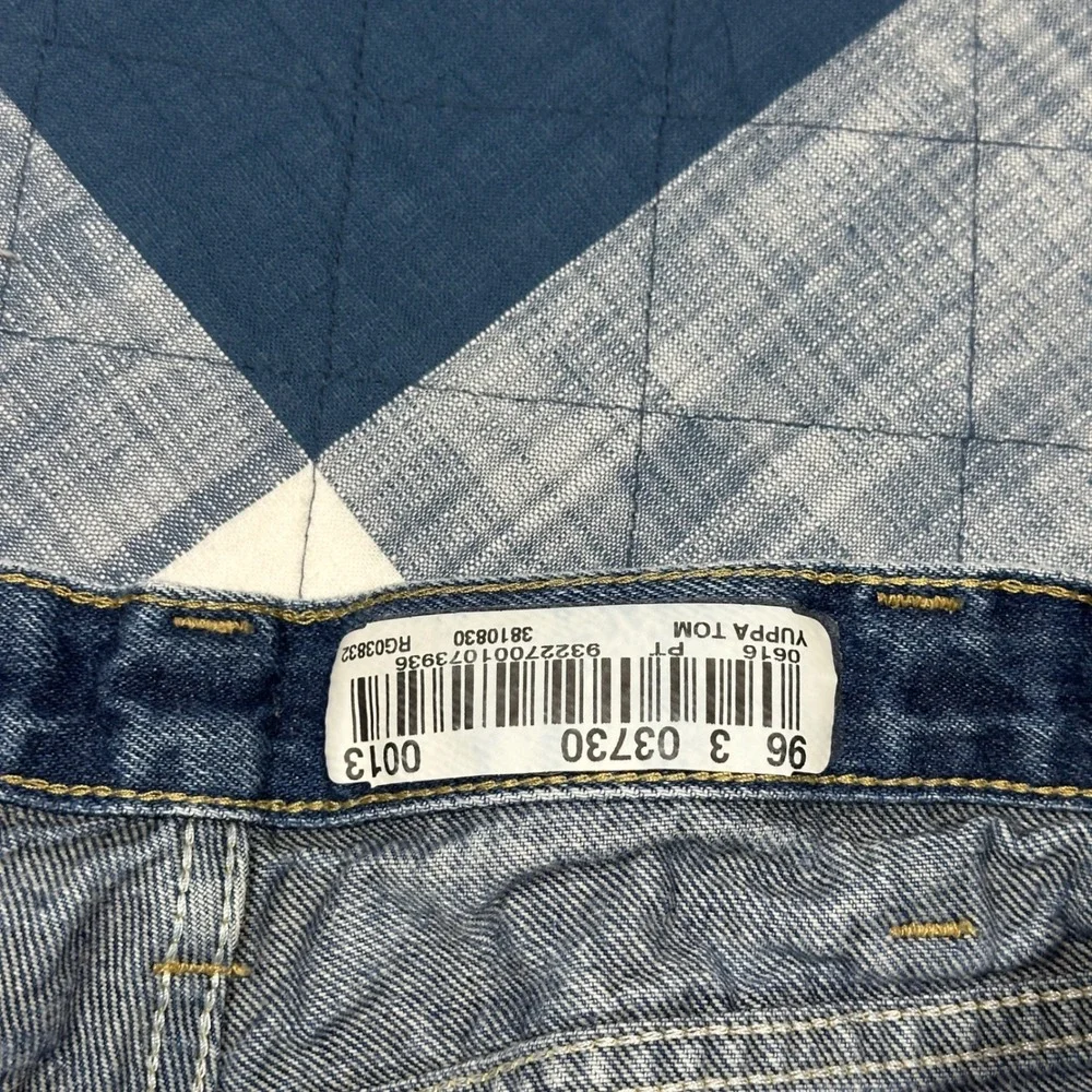 Carhartt Relaxed Fit Jeans Mens 38x32 Blue Denim Work Pants 381-83